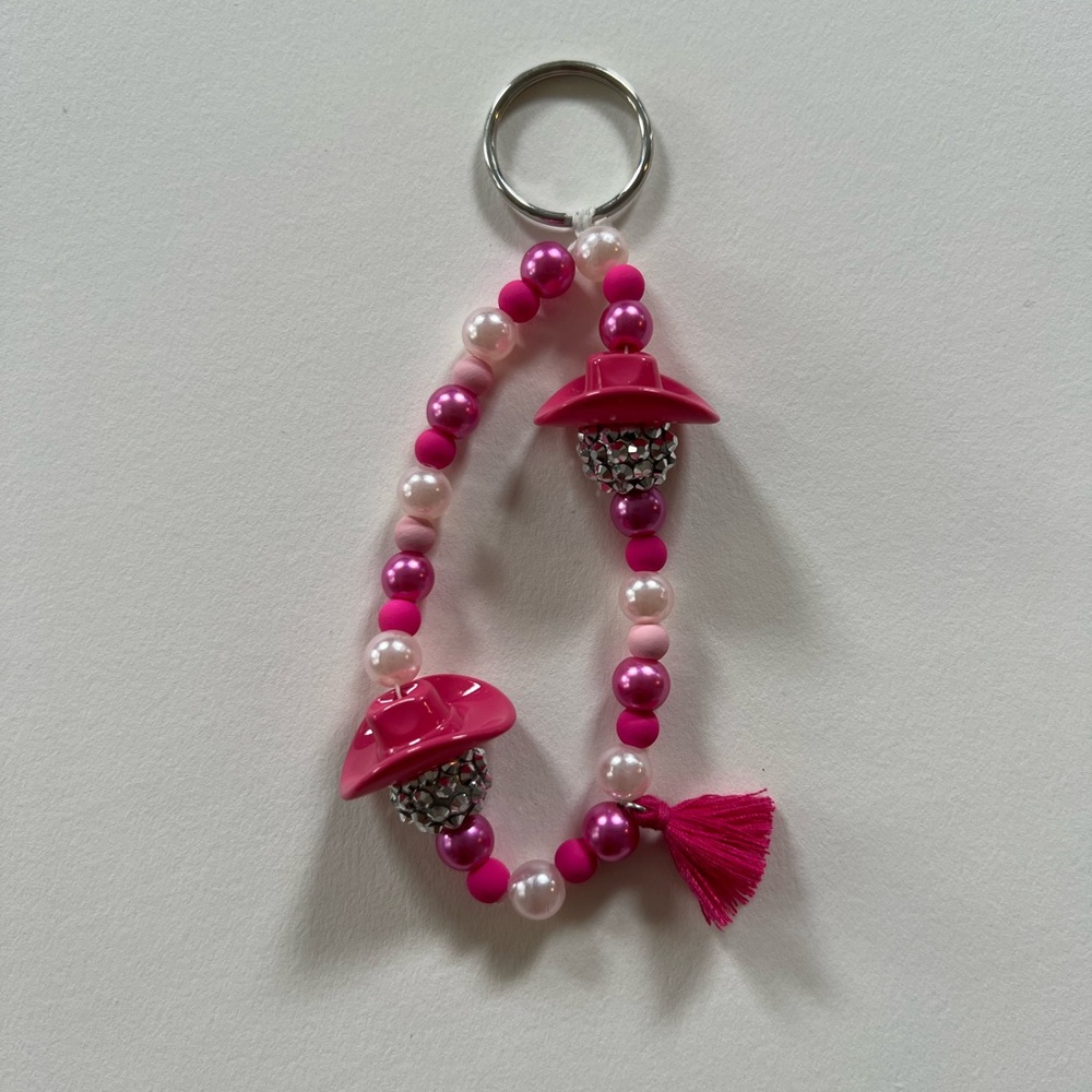 Disco Cowboy Barbie Keychain 🩷🤠🪩 - Picture 3 of 4